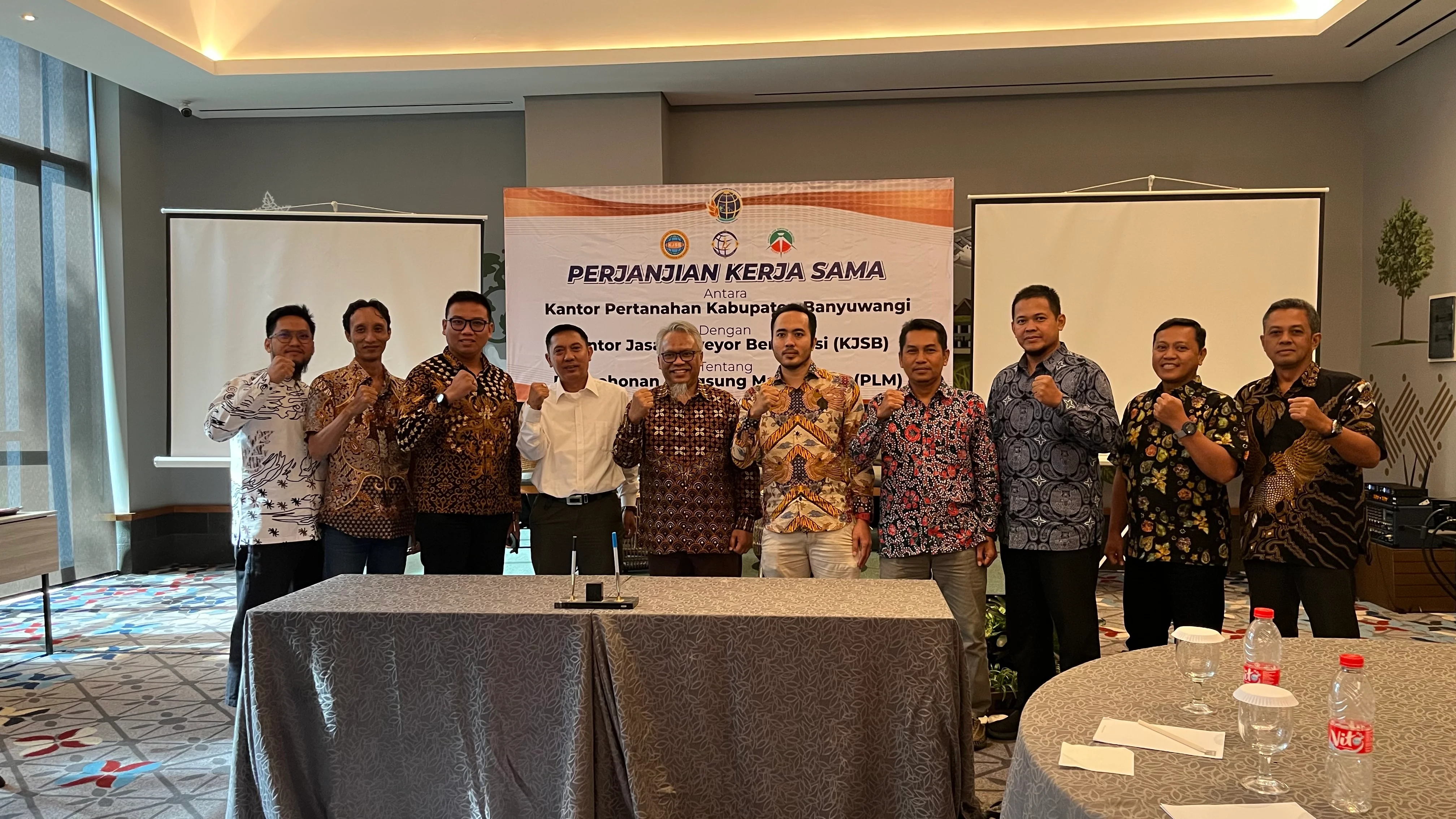 Kegiatan layanan pengukuran KJSB Athif Muhaimin dan Rekan