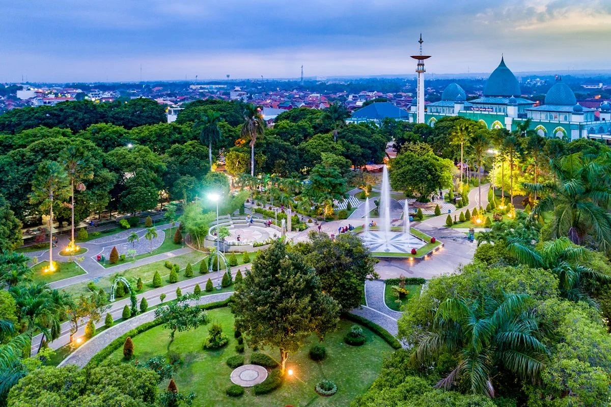 Taman Banyuwangi sebagai representasi wilayah layanan